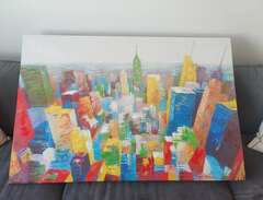 Mio Manhattan canvas tavla