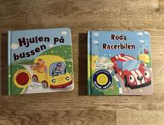 2 barnböcker om fordon som...