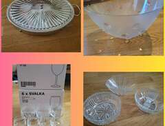 Glas varor Glass items