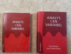 Analys i en variabel + övni...