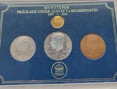 Sveriges mynttyper