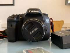 Canon EOS 7D + 50mm 1.8 obj...