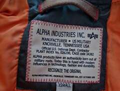 alpha industries bomberjack...