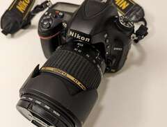 Nikon D600 kamera och Tamro...