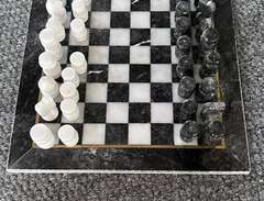 Schack spel i marmor