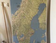 Stor Sverige karta