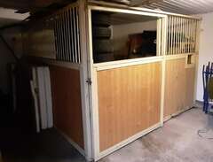 Hästbox stall inredning