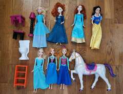 Prinsess Barbie dockor Disn...