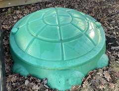 sandlåda sköldpadda med lock