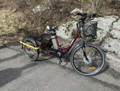 Elcykel trehjuling EVOBIKE