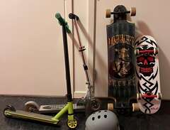 Longboard, skateboard & spa...