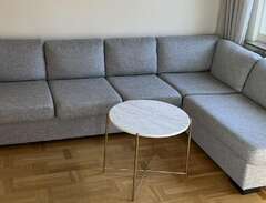 Fin soffa med divan från MIO