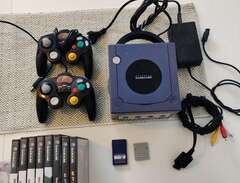 GameCube - 4 kontroller - 8...