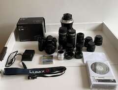 Panasonic Lumix gh4 + objek...