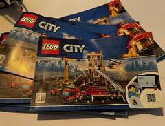 Lego City Brandkårs set art...