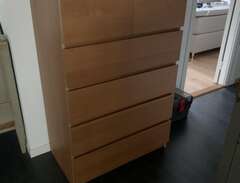 Ikea Malm byrå 6 lådor