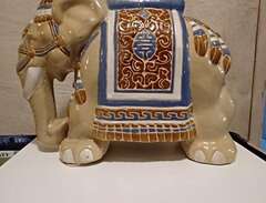 Elefant keramik vintage 70 tal
