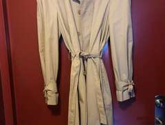 Beige vintage trench coat