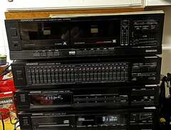 Kenwood stereo ”stack”, 5 d...