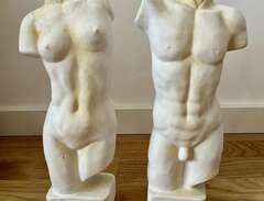 Staty Figuriner, kvinna och...