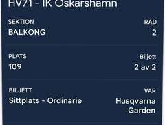 Hv71 - Oskarshamn 7 avgöran...