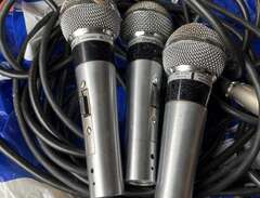 3st Shure mikrofoner