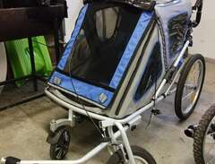 cykelvagn plats för 2 barn