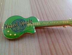 Gitarr pins Vintage Green .