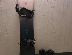 Snowboard 155cm & boots str...