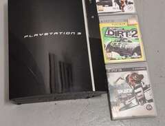 Playstation 3 + 7 spel