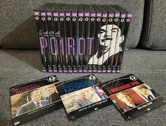 DVD - Poirot + 3 extra mord...