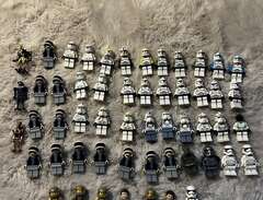 54 Lego starwars minifigurer