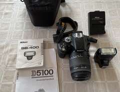 Nikon D5100 systemkamera me...