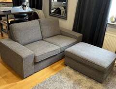 Kivik soffa 2 sits plus fot...