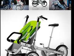 barnvagn och cykelvagn