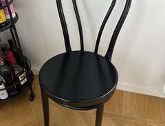 4 st svarta IKEA Öglan stolar