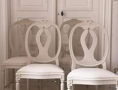 4 stolar i gustaviansk stil