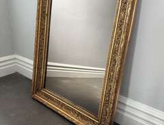 Antik guldspegel, 61x82cm