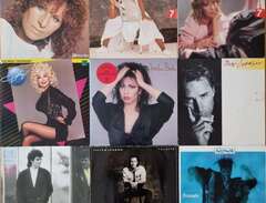 LP-Skivor Vinyl 80-tal - 20...