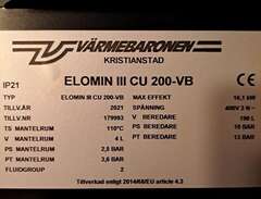 Värmebaronen Elomin CU 200-VB