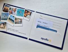 Apollo presentkort värde 25000