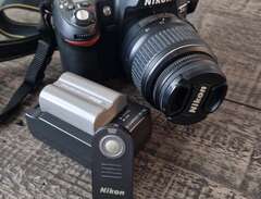 Nikon D80 med 18-55 objektiv