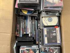 Dvd filmer och CD skivor