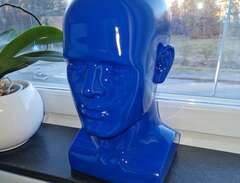 Huvudmodell staty, blå