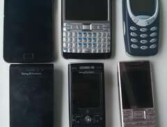 Samsung galaxy, Nokia, Sony...