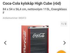 coca cola kyl med led belys...