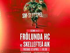 Frölunda - Skellefteå Match 4