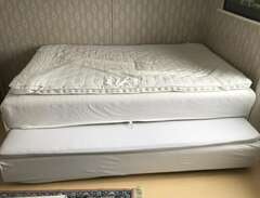 Säng resårmadrass 120 cm