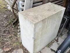 Bortskänkes: 230kg betongblock