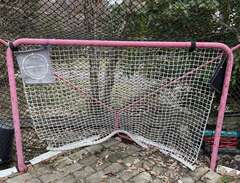 hockeymål med skyddsnät